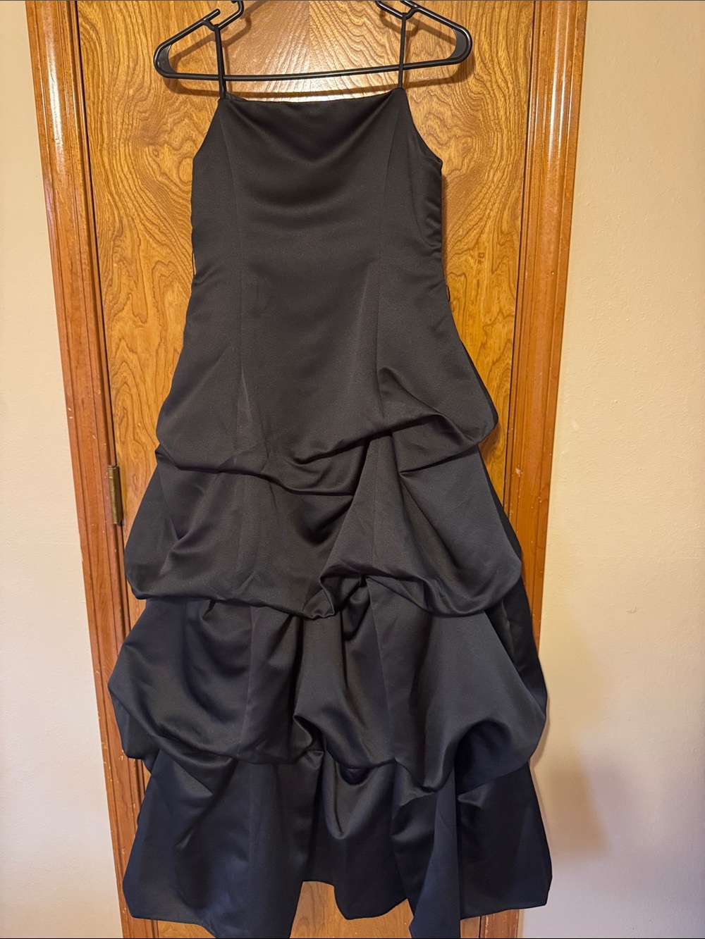 Girls size 12 Junior Bridesmaid Dress with removable Satin Bow - Picture 5 of 5